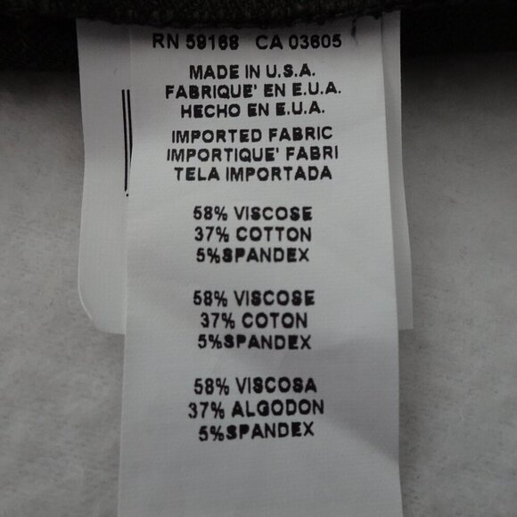 Karen Kane Pull On Pants Women's Size XS Brown Stretch Skinny Fit Made USA - Picture 9 of 10